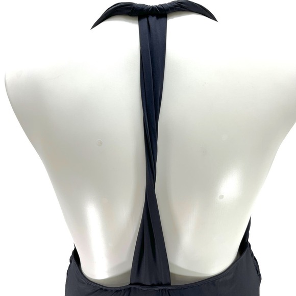 Good American NEW Waist Cincher One-piece Swimsuit In Matte Black Plus Size 3X - Picture 11 of 16